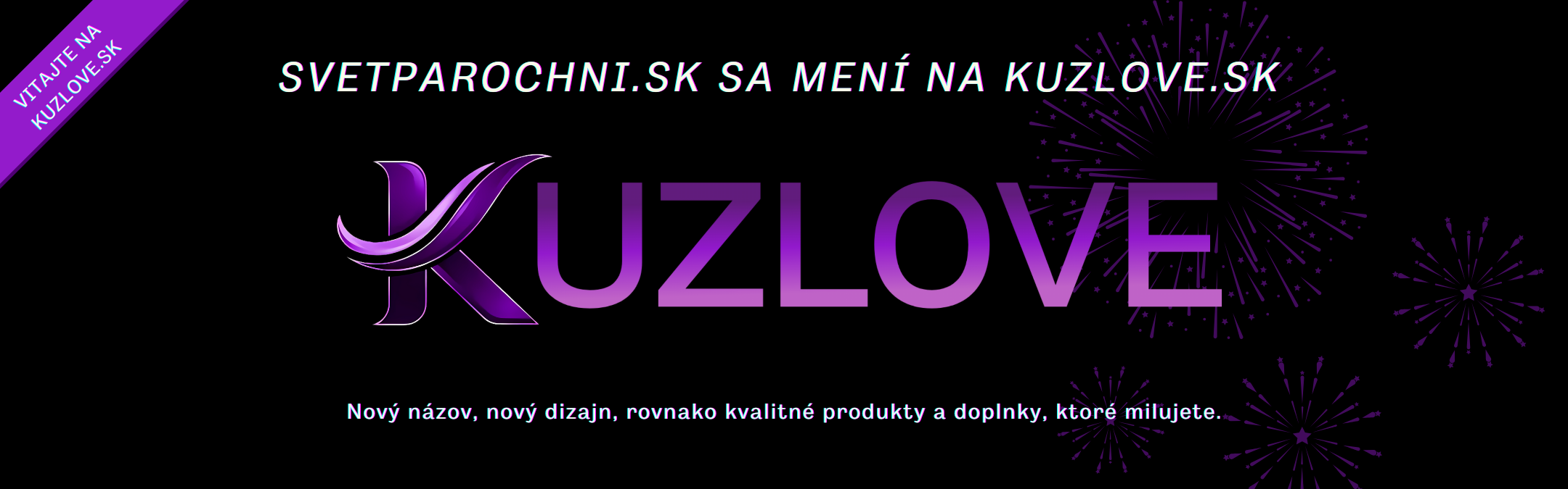 Rebrand Kuzlove.sk - Desktop