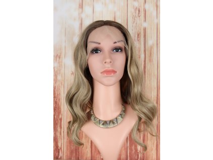 Lara - lace front dlhá ombre blond - hnedá parochňa