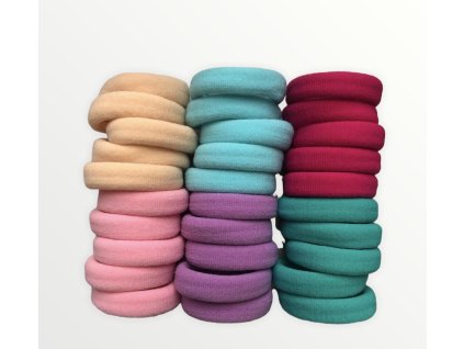 Gumičky pastel 30ks