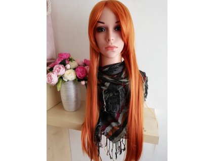 Emily - dlhá ryšavá parochňa s ofinou