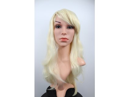 Izabel dlhá blond vlnitá parochňa s ofinou