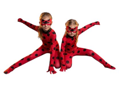 Kostým Lienka - LadyBug - Beruška komplet