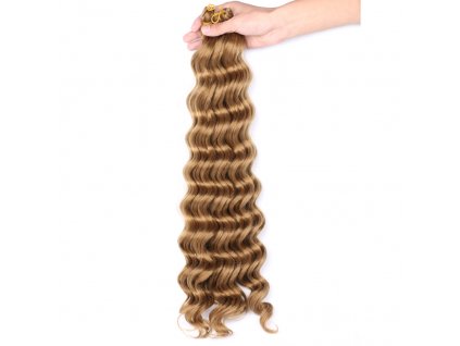Kanekalon - Deep wave - vlnité copíky -  blond M27