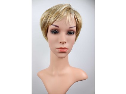 Natalie - krátka blond parochňa s ofinou