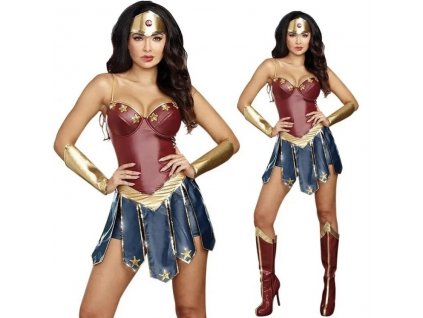 Kostým Wonderwoman pre dospelých