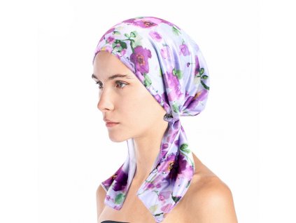 Šatka na hlavu - so vzorom