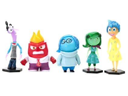 Postavičky V hlave - 5 ks - 8-12cm