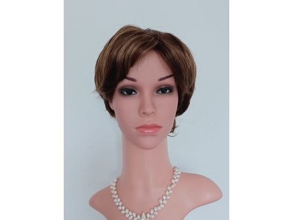 Eleanor - krátka hnedá parochňa - WQ - 14