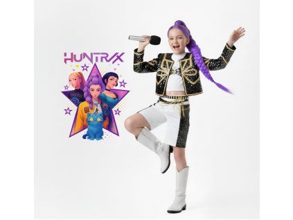 Kostým pre deti K-Pop Demon Hunters – Rumi – 3-dielny set – dieťa v kostýme podľa postavy Rumi