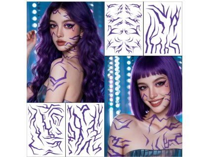 Rumi huntrix tetovanie na celé telo - šrámy 2