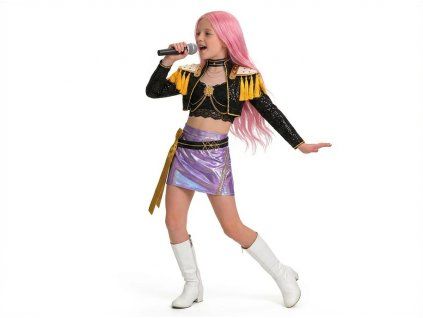 Kostým K-Pop Demon Hunters Mira Extra Luxury – na postave