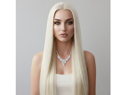 Elia - lace front svetlá blond parochňa