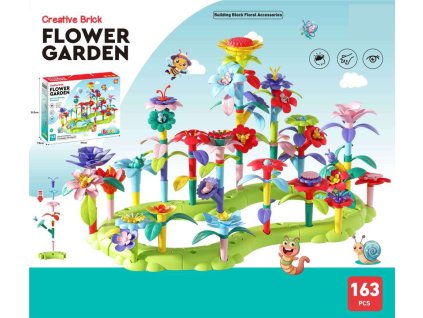 Kreatívna kvetinová stavebnica (163 ks)