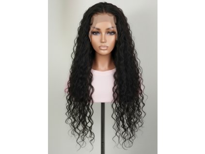 Tracy - lace front tmavohnedá až čierna parochňa