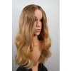 Dominika - dlhá ombré blond - čierna vlnitá parochňa