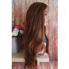 Kelly - lace front dlhá hnedá parochňa