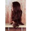 Kellsie - lace front dlhá hnedá s červeným melírom vlnitá parochňa