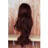 Kellsie - lace front dlhá hnedá s červeným melírom vlnitá parochňa
