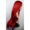 Giada - lace front dlhá červená parochňa
