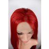 Giada - lace front dlhá červená parochňa