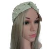 Čelenka s perlami zelená
