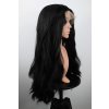 Elvína lace front dlhá čierna afro vlnitá  parochňa