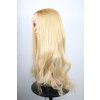 Bella - dlhá lace front ombré blond - ryšavá vlnitá parochňa