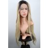 Kayla - lace front dlhá ombré blond- čierna parochňa