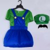 Super Luigi Mari Brothers Cosplay Costumes Jumpsuit Mari LUIGI Bros Family Adult Kids Halloween Fancy Party.jpg 640x640