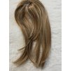 Dámske Tupé Clip in tmavý blond s melírom - 04-108