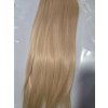 Príčeskový cop na štipci - blond 613 rovný