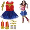 Dievčenský kostým Wonderwoman