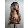 Anita - dlhá ombré blond - hnedá vlnitá parochňa