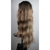 Anita - dlhá ombré blond - hnedá vlnitá parochňa