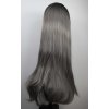 Kayla - lace front dlhá ombre sivá - čierna parochňa