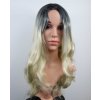 Sofia - dlhá ombre blond - čierna parochňa