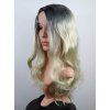 Sofia - dlhá ombre blond - čierna parochňa